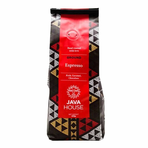 Java House Espresso Rice Caramel Chocolate Hand Roasted Ground Coffee 375g