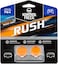 Kontrolfreek Rush Performance Thumbsticks For PS4 And PS5, Performance Thumbsticks, 2 Mid-Rise, Concave, Orange/White