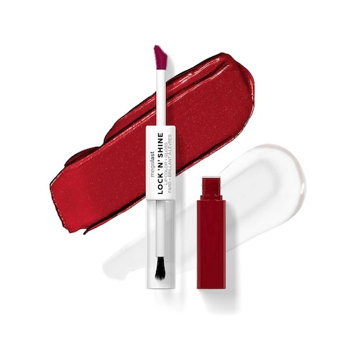 Wet n Wild Megalast Lock &#39;n&#39; Shine Lip Color+Gloss- Red-y For Me