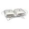 Alore Stainless Steel 2 Compartment Food Warmer 1.5L