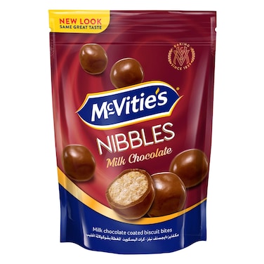 McVities Digestive Nibbles Milk Chocolate 110g