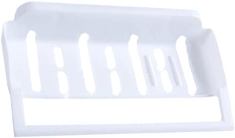 Bathroom Shelf Wall Hanging Plastic Kitchen Storage Rack Toilet Rail Holder Stand Wall Mounted Magic Sticker Punch-free Non-scratch Multifunctional Storage Display Ladder Shelf by Najm Al Asasi