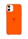 Generic Protective Silicone Case Cover For Apple iPhone 12 Pro Max 6.7Inch Orange