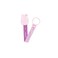 Suavinex -  Bear Soother Clip With Ribbon Purple L1