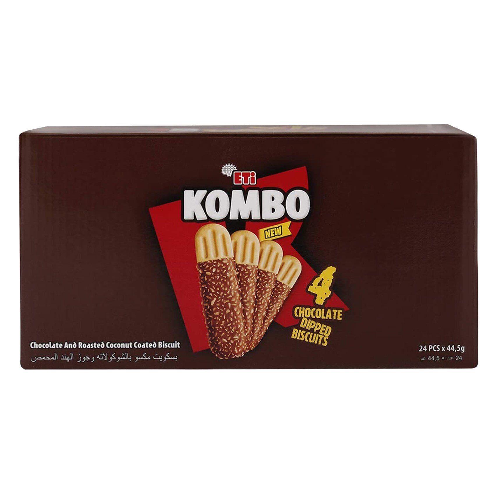 ETi Kombo Chocolate Dipped Biscuit 44 Gram 24 Pieces product thumbnail 3