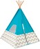 Kidkraft 223 Turquoise Deluxe Play Teepee For Kids Children, 162cm Tall For Indoor And Outdoor