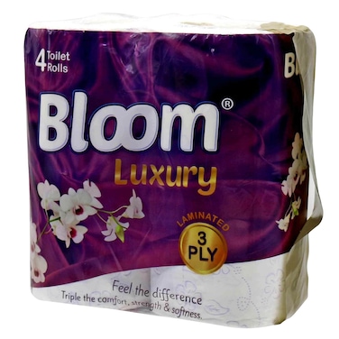 Bloom Lux Virgin 3Ply 4 Pack