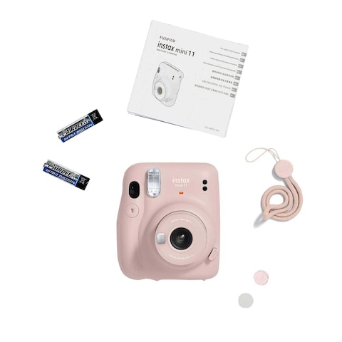 Fujifilm Instax Mini11 Instant Camera With Film Blush Pink