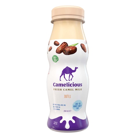 Camelicious Dates Flavoured Camel Milk 250ml