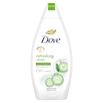 Buy DOVE Go Fresh Refreshing Body Wash Cucumber and Green Tea 500ml in UAE