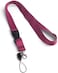 Other 20Mm Maroon Polyester Lanyard X 12 Pieces