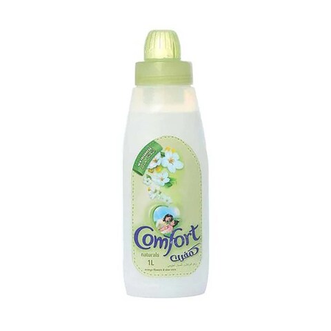 Comfort Fabric Softener with Orange Flower and Aloe Vera Scent - 1 Liter