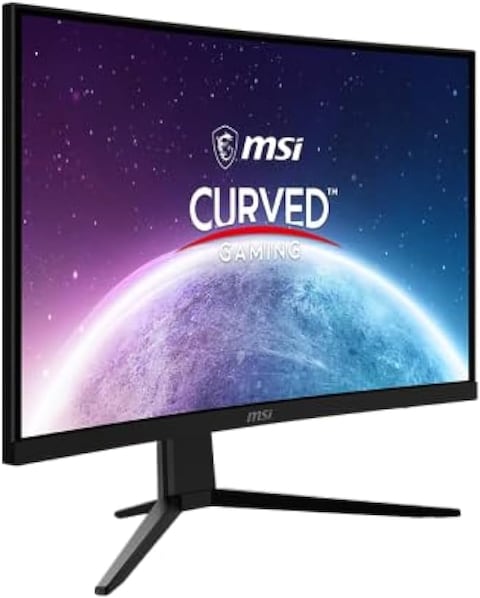 MSI G242C 23.6&#39;&#39; Curved Gaming Monitor, 1ms Response Time, 170Hz Refresh Rate, FRAMeless Design, AMD Freesync, 1920 X 1080 FHD, Anti-Glare - Black, VGA