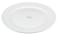 شالو طبق ضيافة مسطح مقاس 27 سم - أبيض