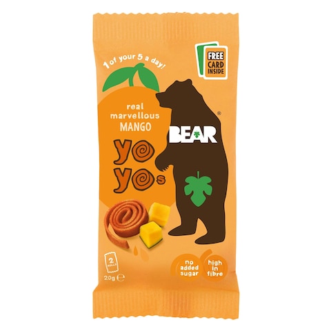 Bear Yoyo Mango Fruit Rolls 20g