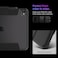 Spigen Ultra Hybrid Pro designed for iPad Pro 13 inch case cover (2024) M4 with Clear Transparent Back and Pencil Holder - Black