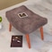 Premium Soft Comfortable Cushion Footrest Stool