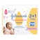 Johnson's  Baby Extra Sensitive Wipes 3 Packs Of 56 Wipes 168 Total Count