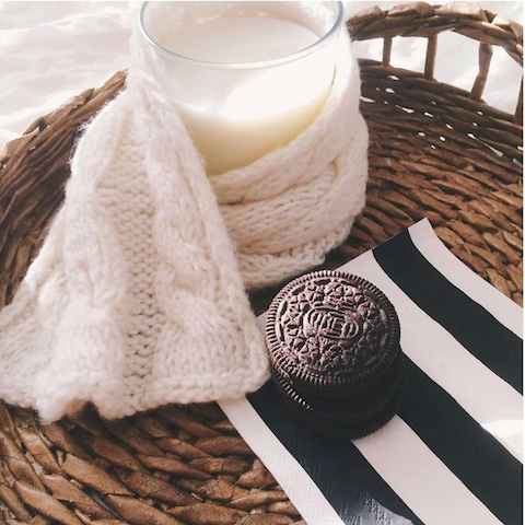Oreo Sandwich Milk and Chocolate Cookies, 36.8g Pack of 24