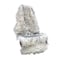 1 Piece Sheepskin Fur Car Seat Covers, Universal Size Long Wool Car Seat Cushion for Adult Man Women, Seat White and Gray Color
