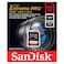 Sandisk Extreme Pro SDXC Memory Card 512GB Black