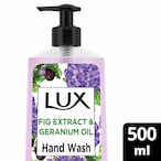 Buy Lux Botanicals Perfumed Hand Soap With Fig Extract And Geranium Oil 500ml in Saudi Arabia