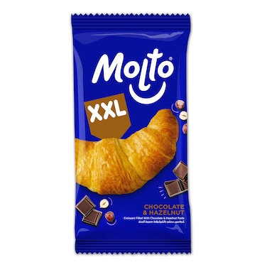 Molto XXL Croissant Chocolate with Hazelnut - 30 gram
