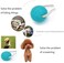 Aiwanto Dog Bite Toy, Multifunction Pet Molar Bite Toy, Durable Dog Tug Rope Ball Toy With Suction Cup