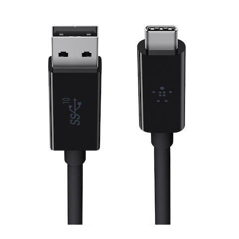 Belkin F2CU029BT1M-BLK USB-A to USB-C Cable - 1 Meter - Black