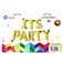 Italo It's Party Letter Balloon HB-IPG Golden