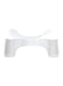 Generic The Original Bathroom Toilet Stool White 9Inch