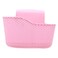 B45 Plastic Caddy Basket Pink