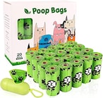 اشتري Nature Dream Dog Poop Bags Pet Dog Supplies 300 Bags 20 Rolls for Dogs Cats Puppy Biodegradable Extra Thick Large Leak Proof Environment Friendly Poop Bags (Green-A) في الامارات