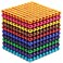 1500 Bucky Ball Magnetic Ball Puzzle For Kids multicolor