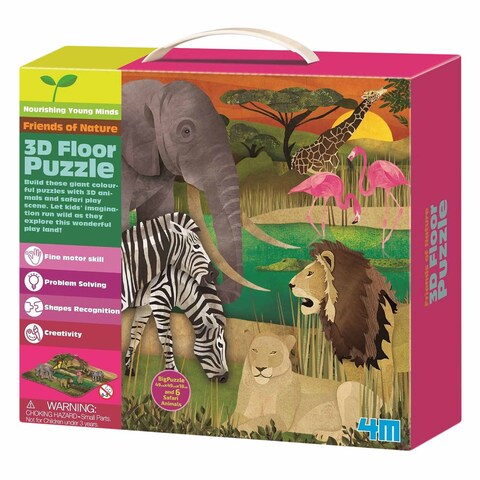 4M Thingking Kits Friends of Nature 3D Puzzles