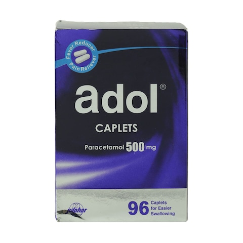 Adol Paracetamol 500mg 96 Capsules