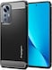 Spigen Rugged Armor designed for Xiaomi 12 Lite case cover - Matte Black