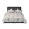 In House Lamar Velvet Bed Frame - Single - 200x120 cm - Dark Gray