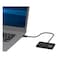 Port Connect Type C To 3 USB 3.0 Hub Black