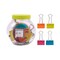 Deli Binder Clip Set Multicolour 25mm 6 PCS