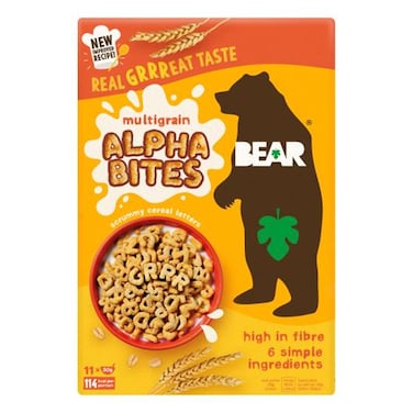 Bear Multigrain Alphabites Cereal 350GR
