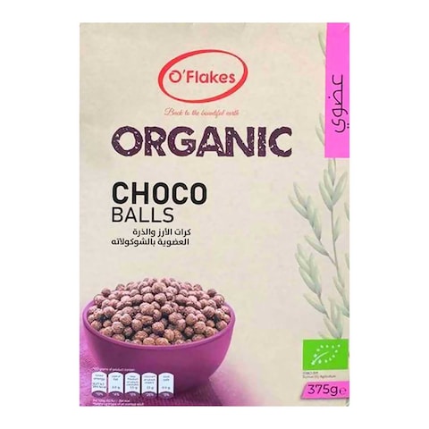 O Flakes Organic Chocolate Balls 375g