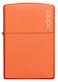 Zippo Lighter Model 231Zl Orange Matte