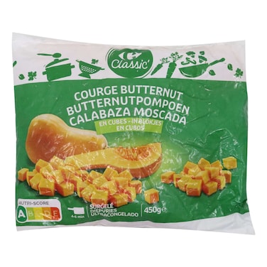 Carrefour Classic Diced Butternut Squash 450g