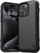 VRS Design Terra Guard Modern for iPhone 15 Pro MAX case cover [MagSafe compatible] - Matte Black