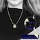 Aiwanto Necklace Neck Chain With Box Pendant Elegant Gold Necklace Beautiful Gift Womens Girls Necklace
