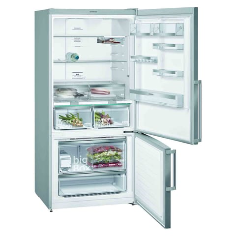 Siemens iQ500 Bottom Freezer Refrigerator 619L KG86NAI30M Silver