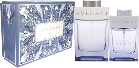 Bvlgari Man Glacial Essence Eau De Parfum 100ml + 15ml Set