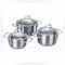 KORKMAZ PERLA COOKWARE SET 6PC 1650