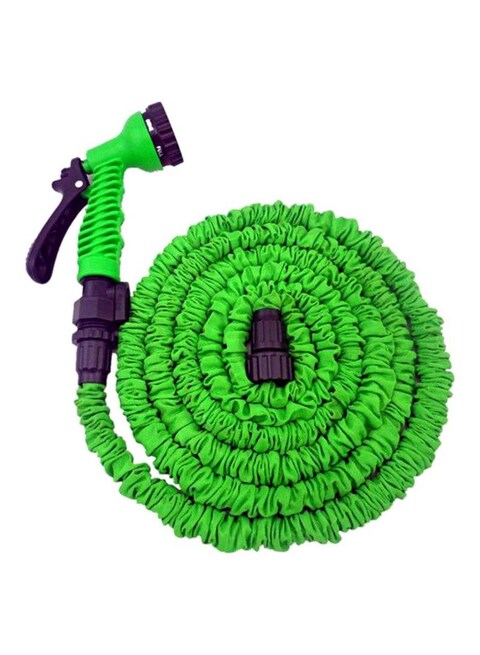 X-Hose Expandable Watering Hose With Spray Gun Green/Black 75feet